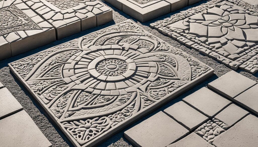 paver mold options