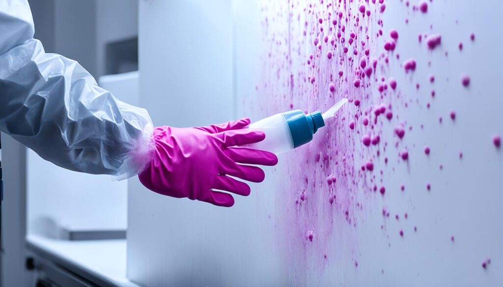 pink mold removal