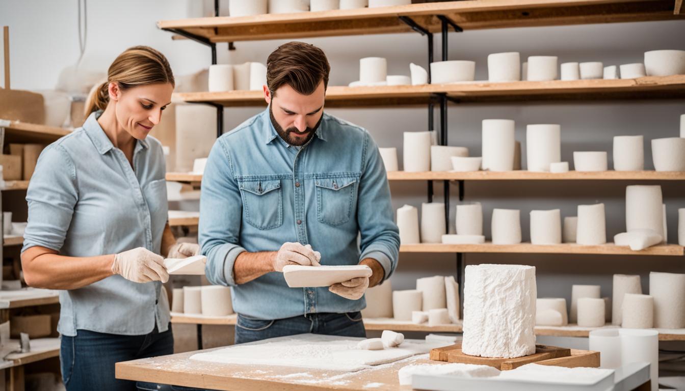 plaster mold casting