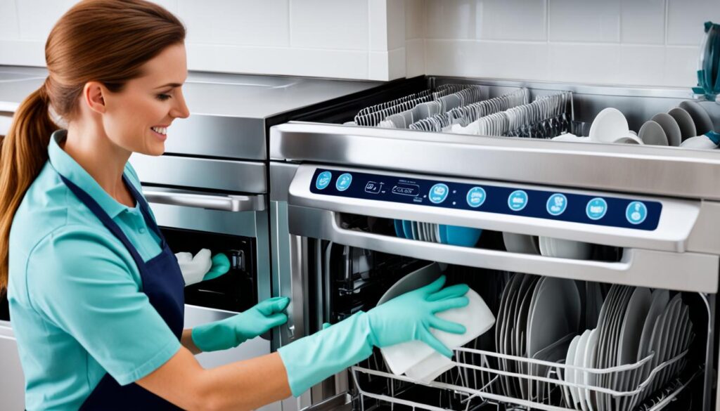 prevent mold in dishwasher