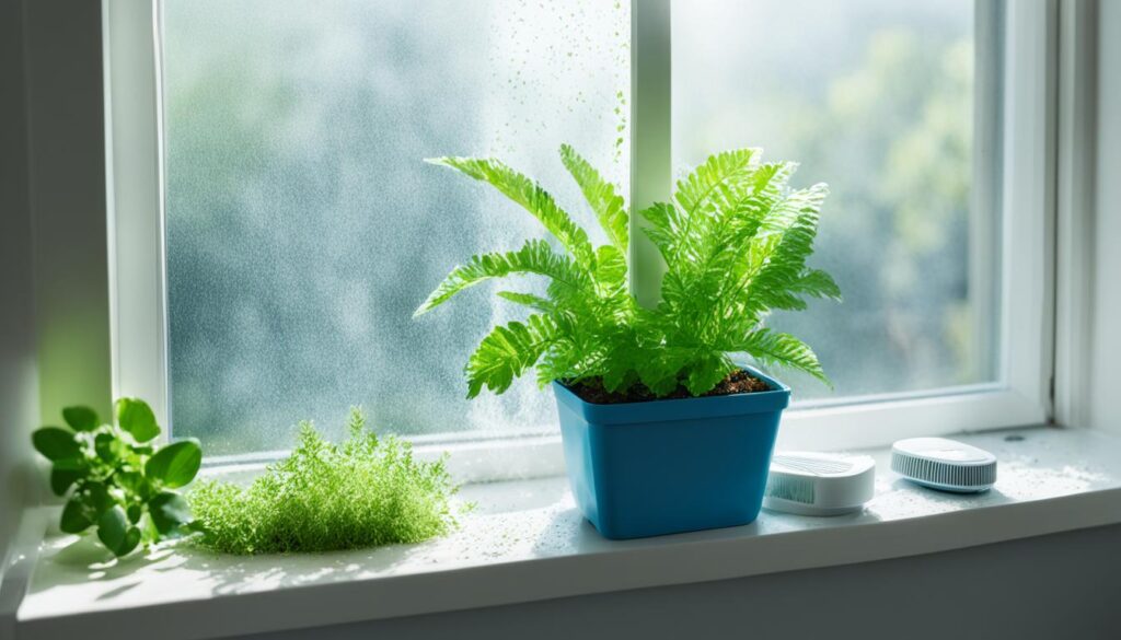 prevent mold on window sill