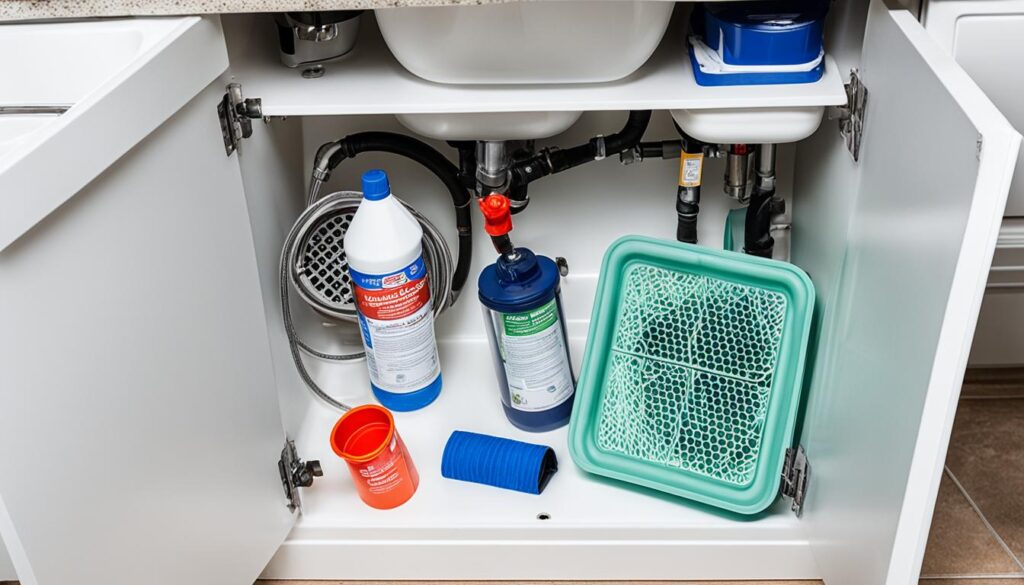 prevent mold under sink