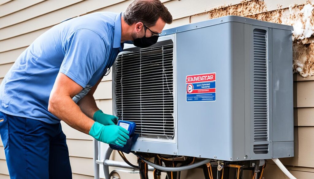 preventing mold growth in AC units