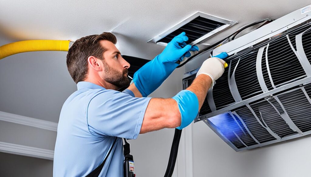 professional HVAC duct cleaning