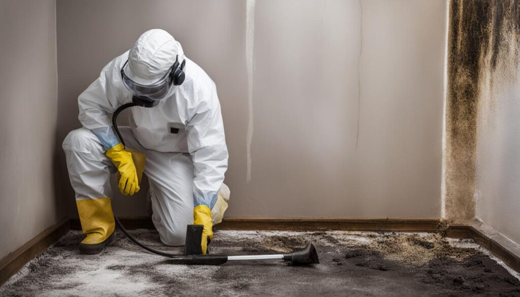 professional black mold cleaning