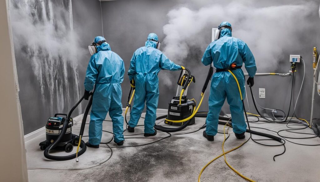 professional black mold cleaning services