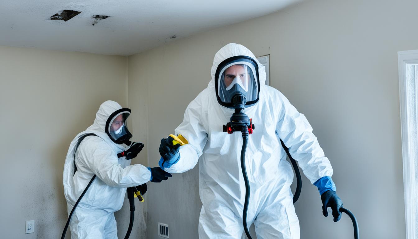 professional black mold removal