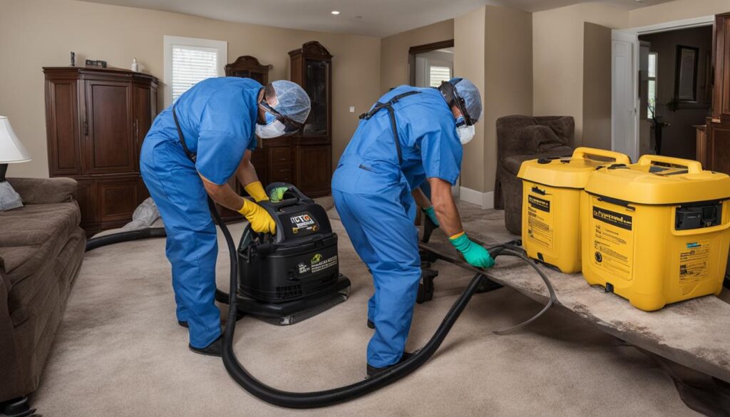 professional mold cleanup