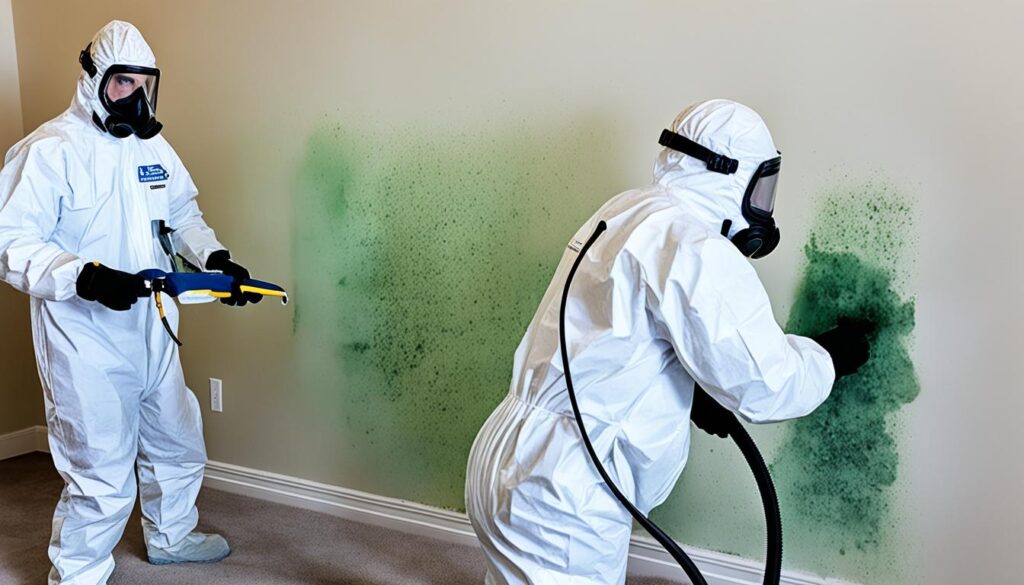 professional mold cleanup