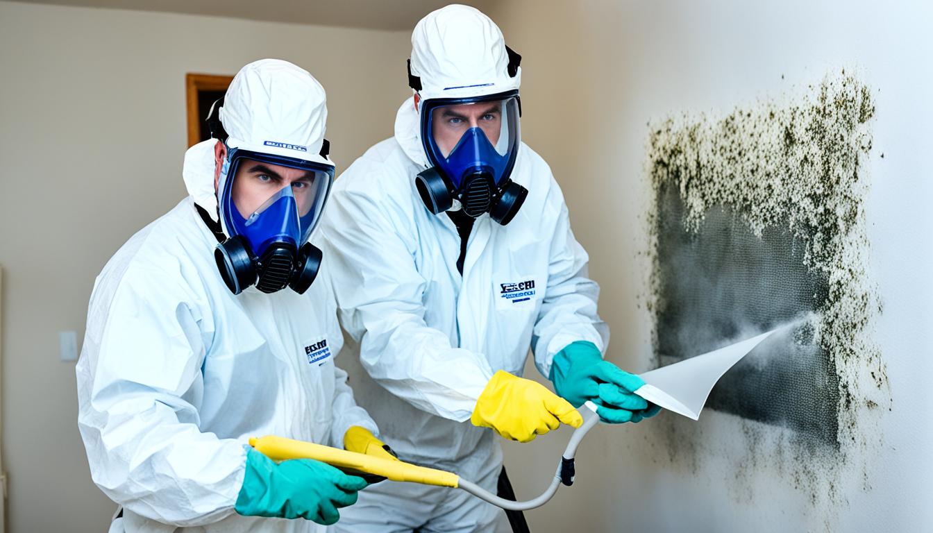 professional mold cleanup team