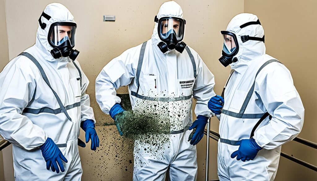 professional mold inspectors and testing specialists