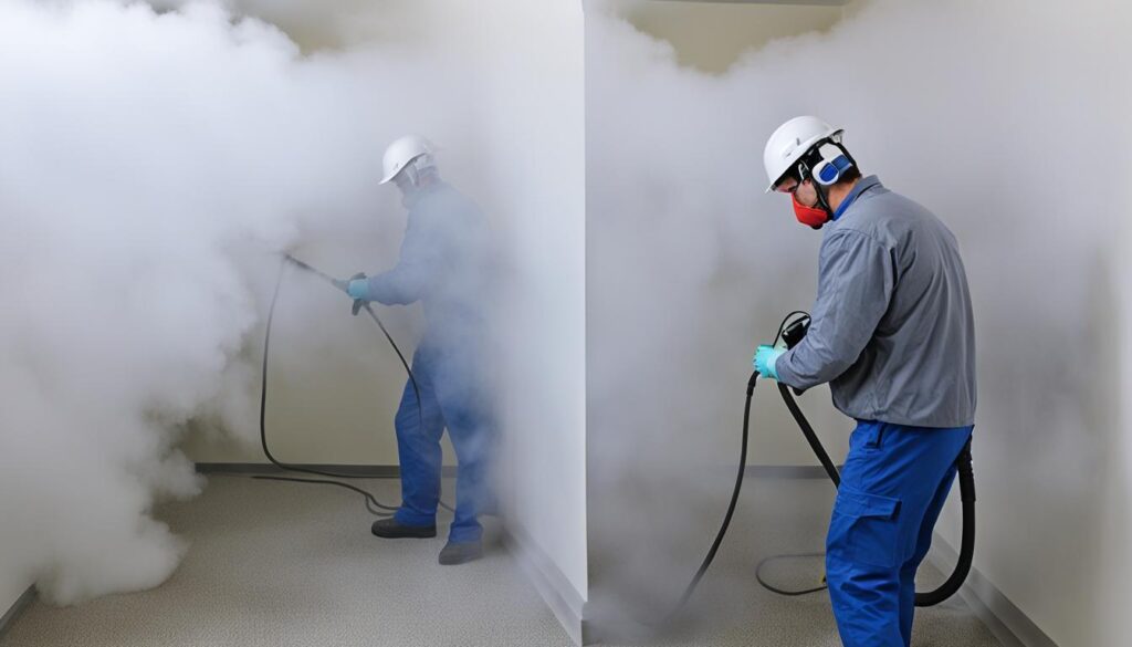 professional mold remediation fogger