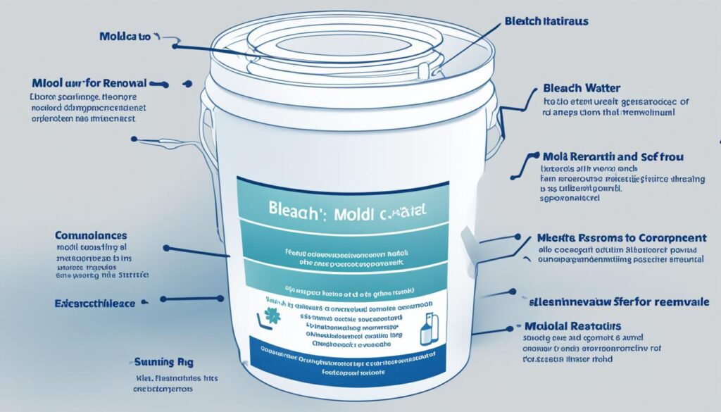 proper bleach concentration for mold removal