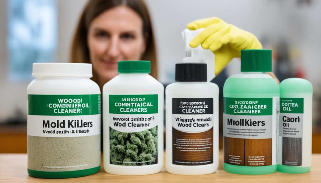 recommended mold killers for wood