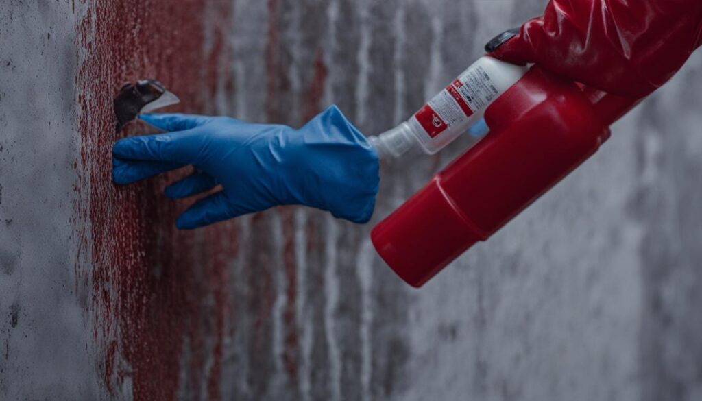 red mold removal