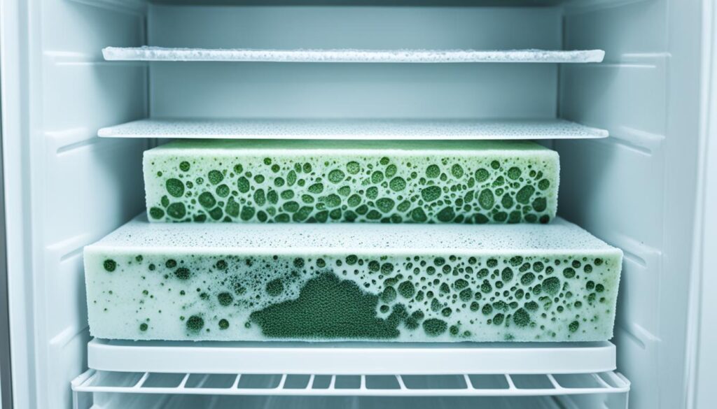 refrigerator mold buildup