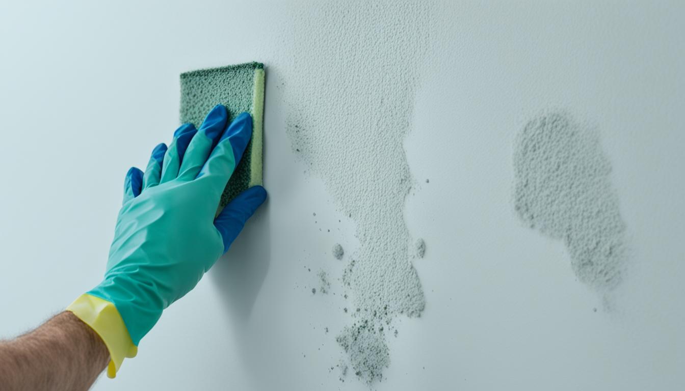 remove mold for painting