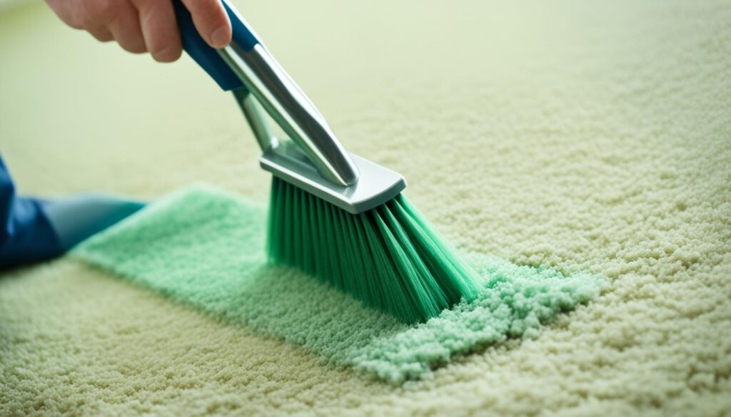 remove mold from carpets