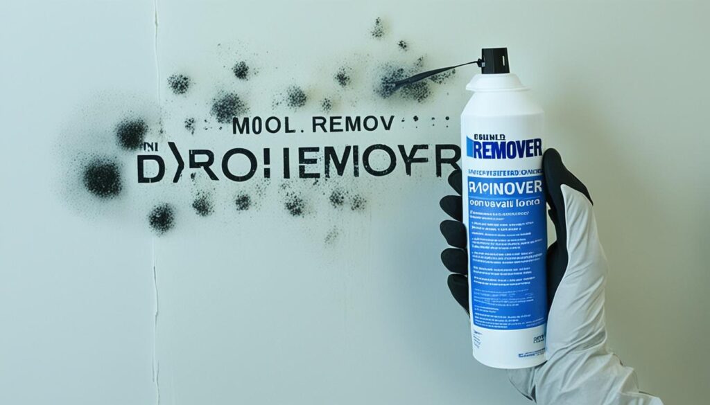 remove mold from drywall