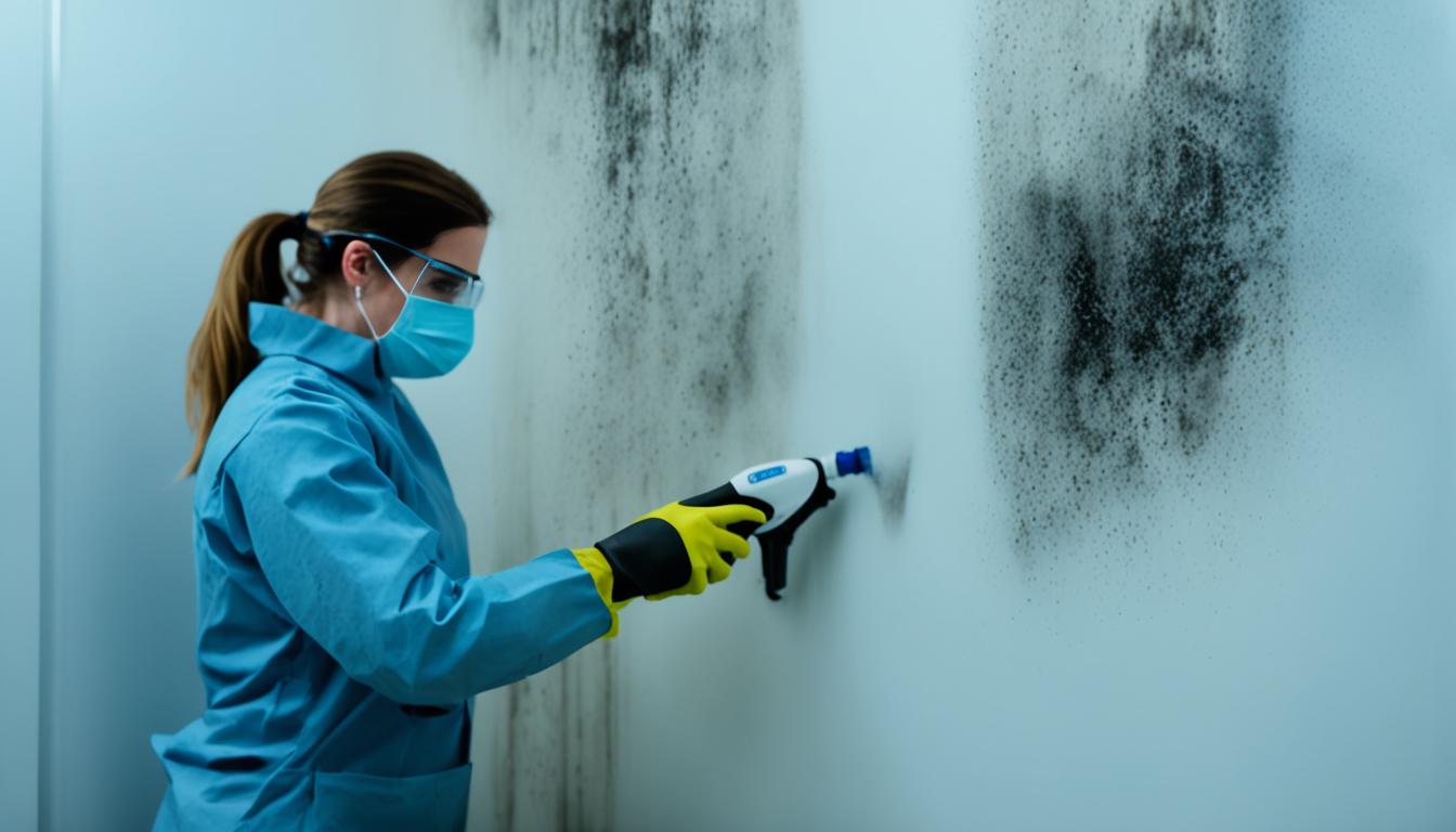 removing black mold