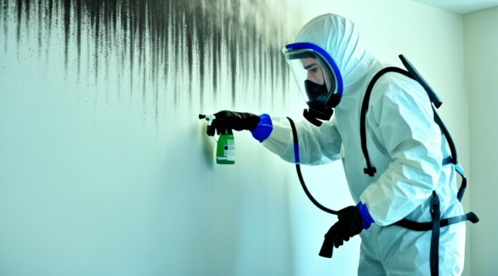 removing black mold