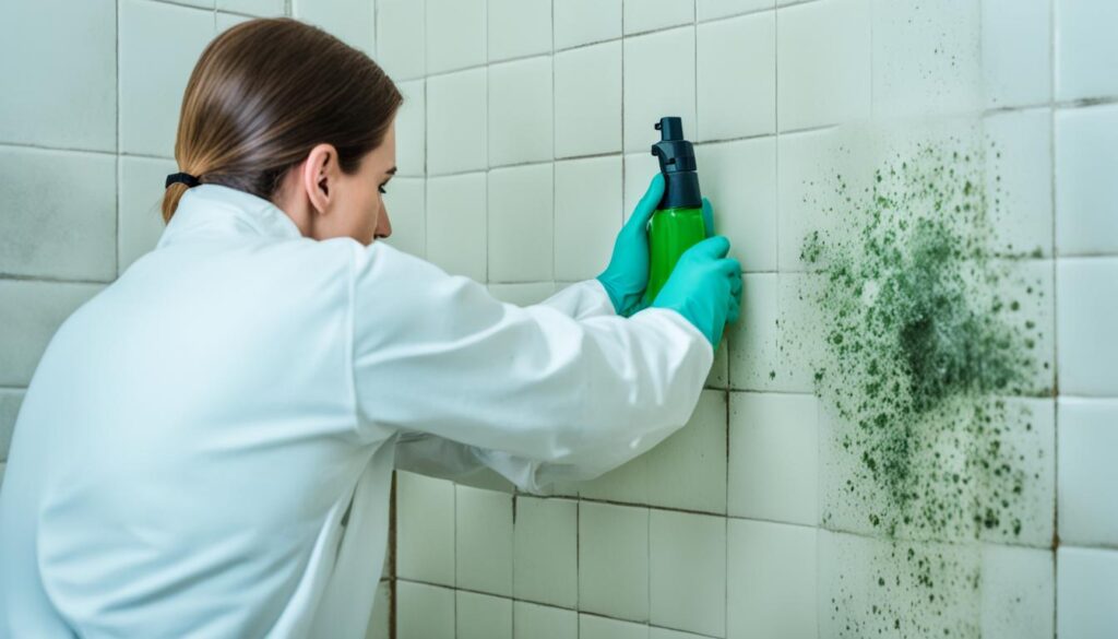 removing mold and mildew