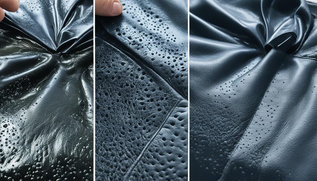 removing mold from leather