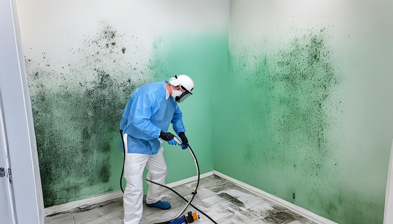 removing mold in bathroom Miami