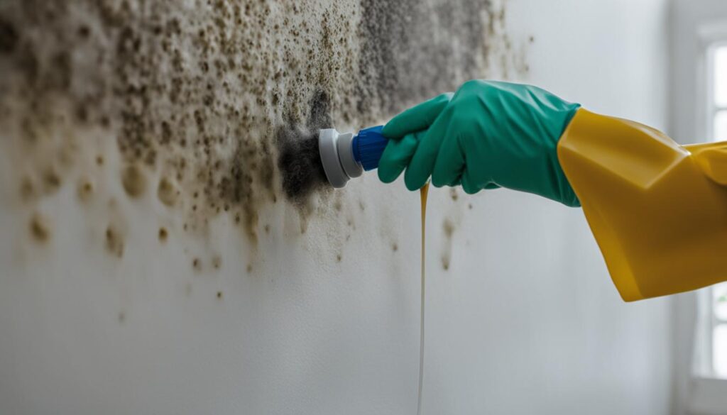 removing mold stains