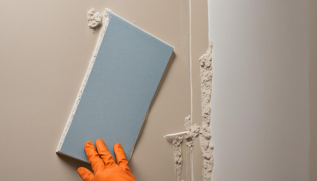 repairing water stains on drywall