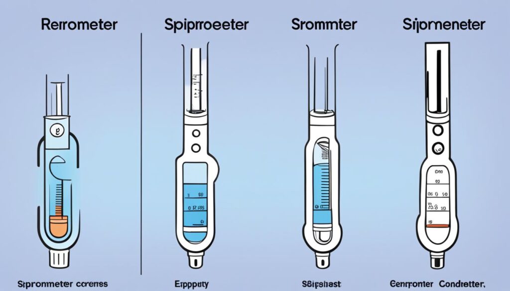 respirometer versus spirometer