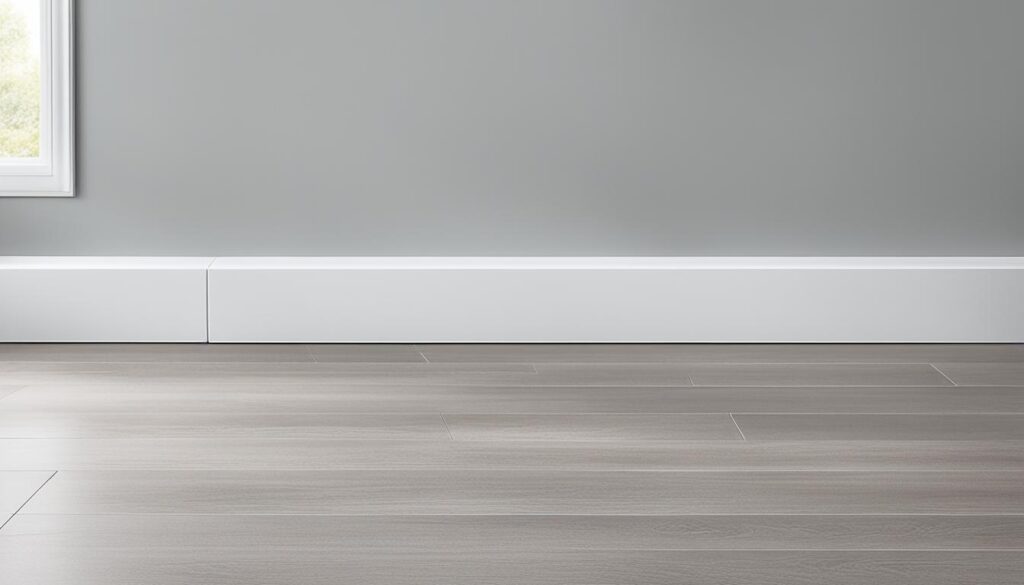 rubber baseboards in the UK