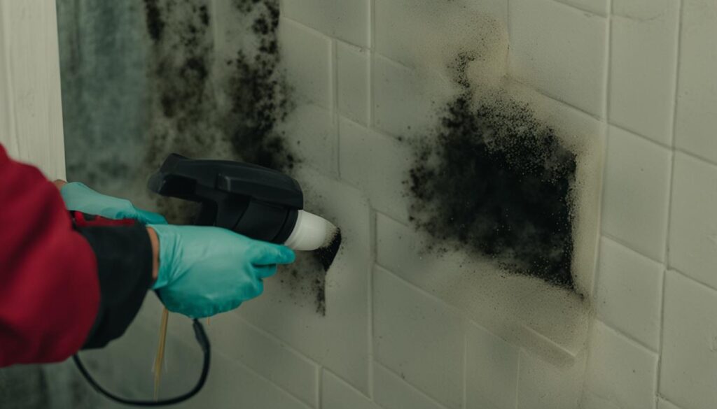 safe black mold cleaning techniques