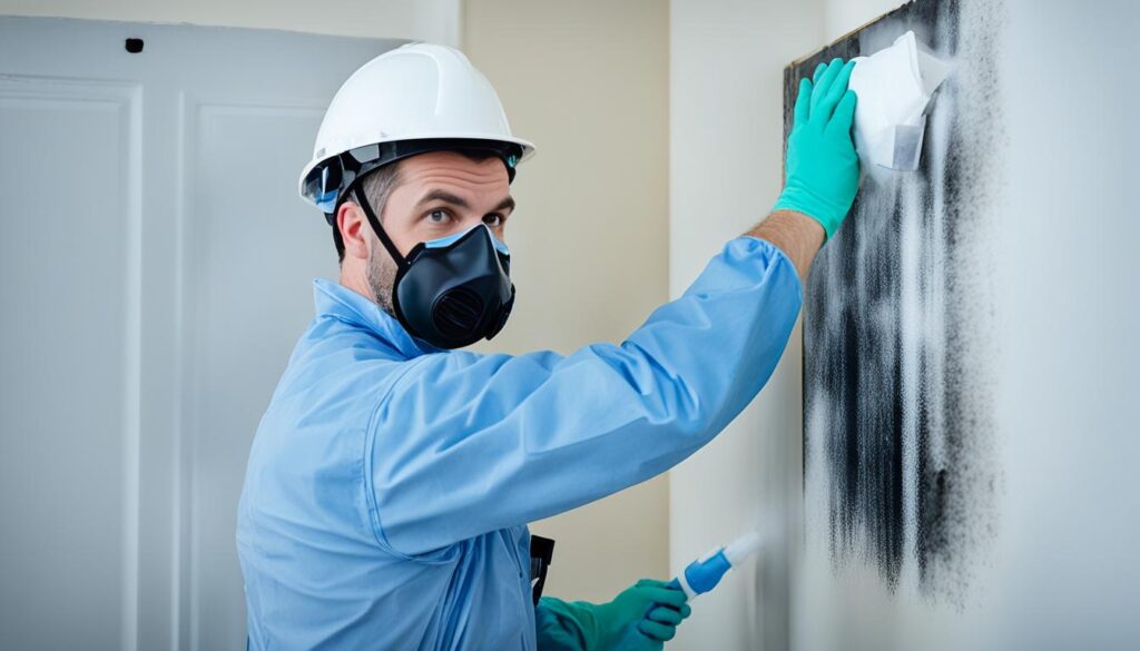 safety measures for dealing with black mold