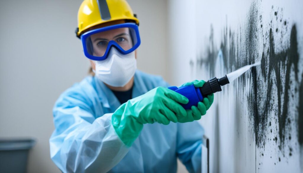 safety precautions for DIY black mold removal in Florida