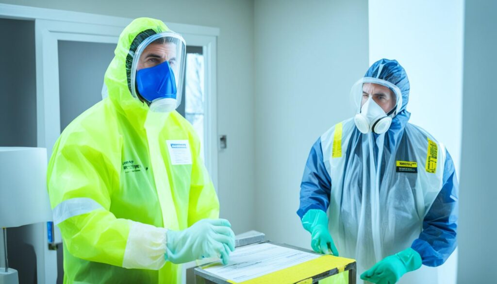 safety precautions for mold removal