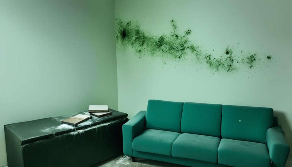 signs of mold growth