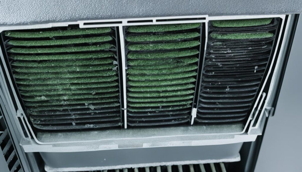 signs of mold growth in air conditioner