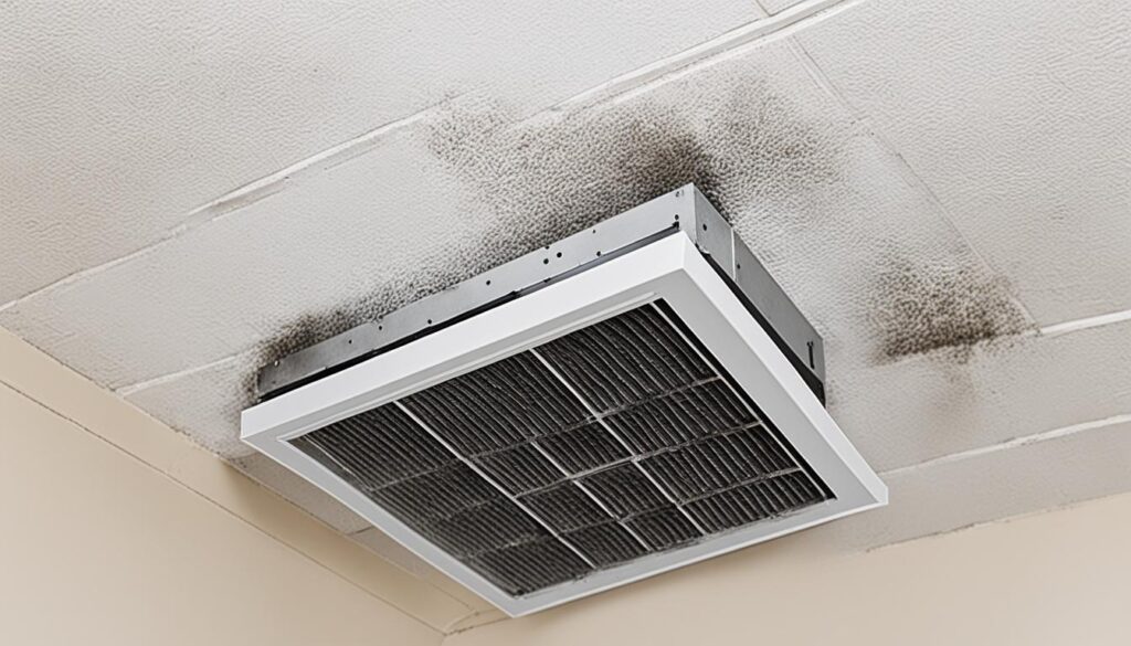 signs of mold in HVAC systems