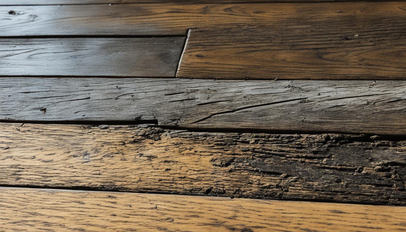 signs of mold under hardwood floors