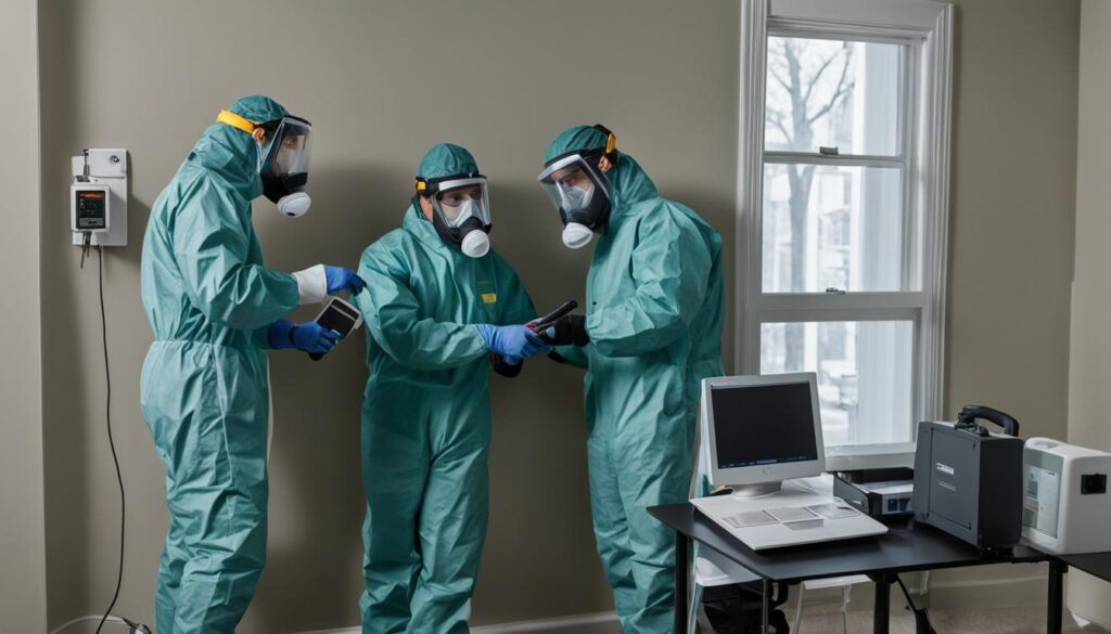 skilled mold remediation team