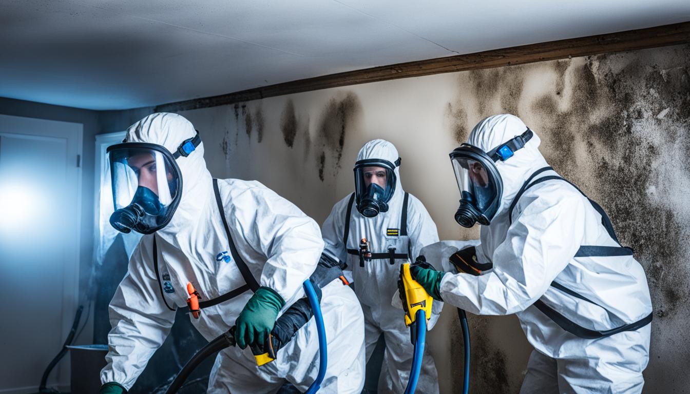 skilled mold removal team