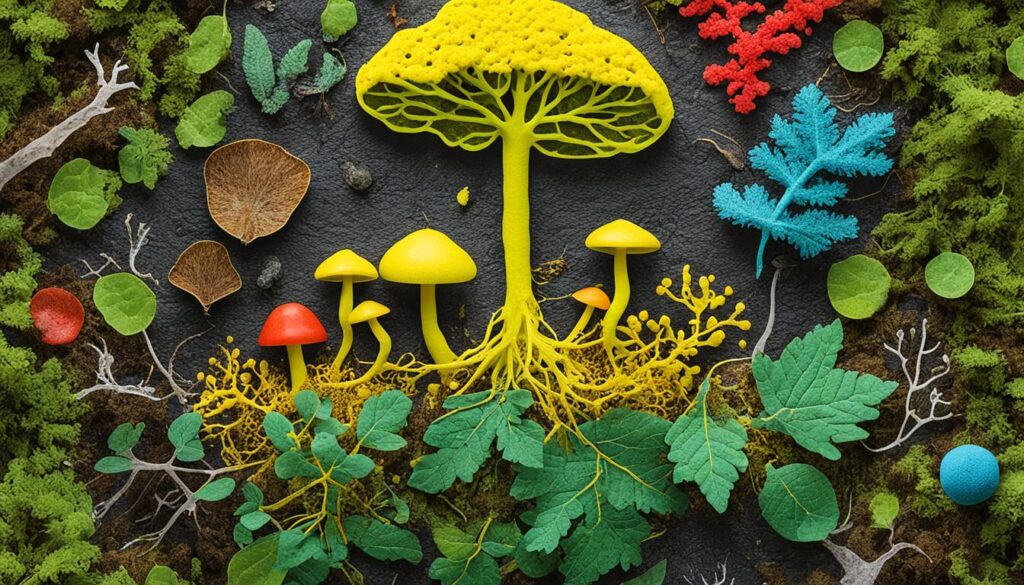 slime mold ecological role