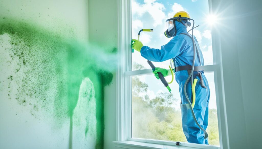 steps to remove mold from walls in Florida