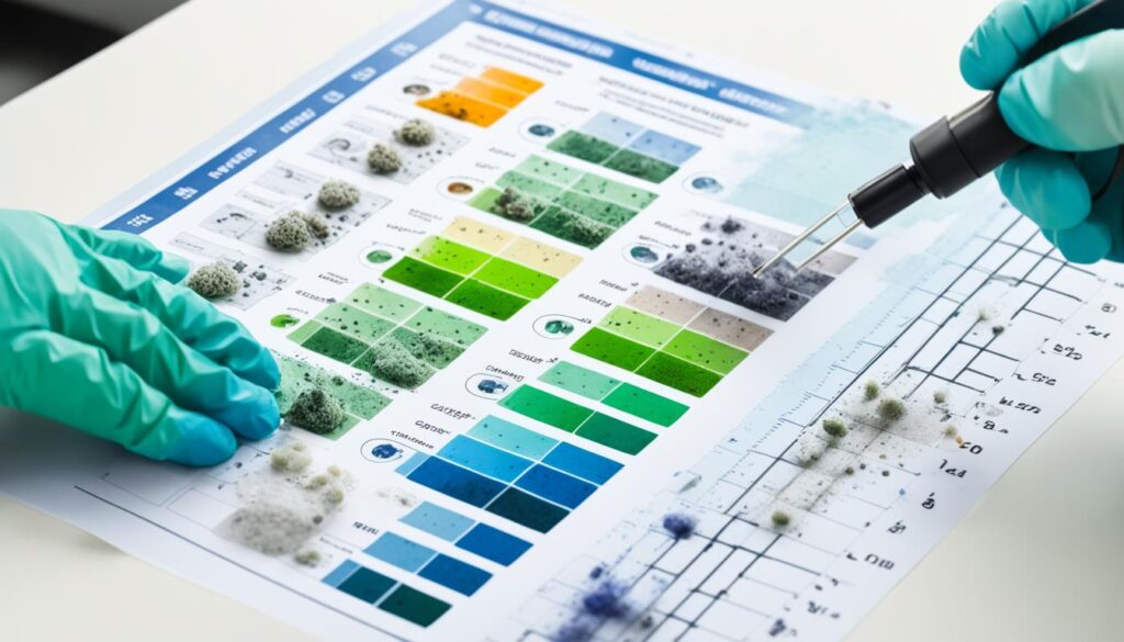 steps to test for mold