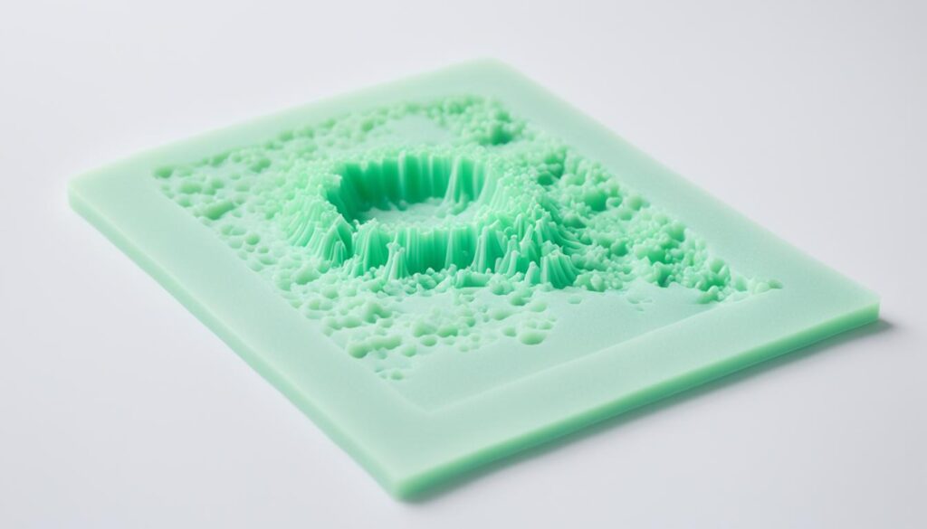 sticky silicone mold