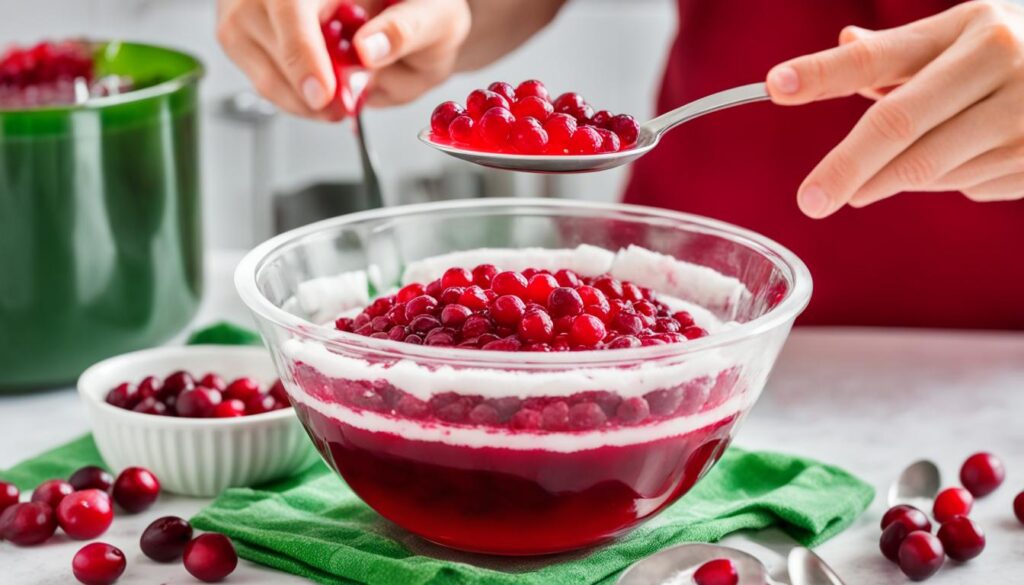 tips for making cranberry mold jello