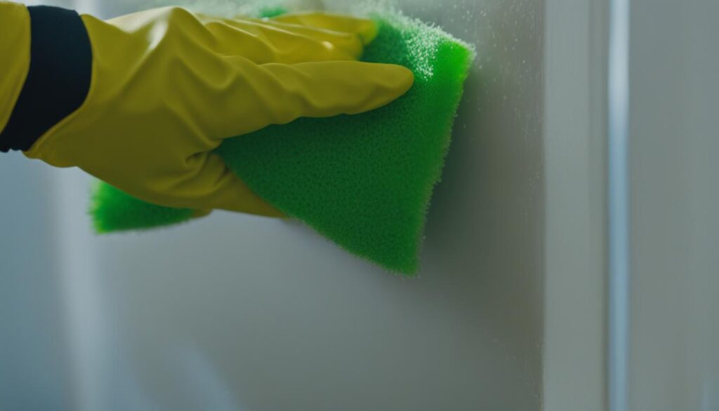 tips for removing mold from walls