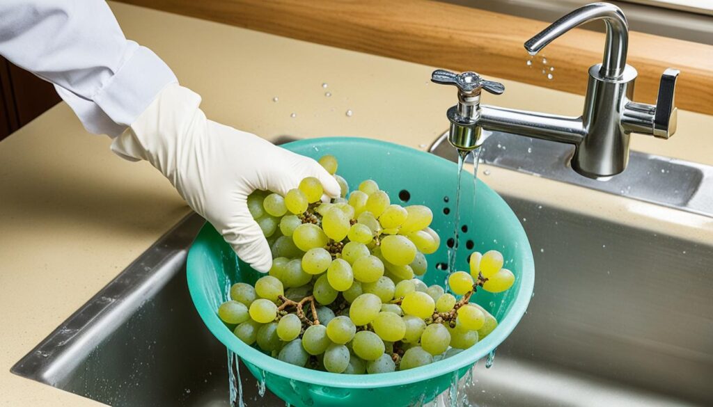 treating mold on grapes