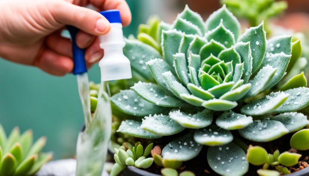 treating mold on succulents